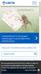 Mobile Screenshot of lecta.com
